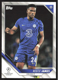 Reece James, Kartička, 2021-22 Topps UEFA Champions League, BASE