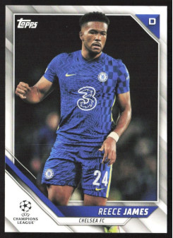 Reece James, Kartička, 2021-22 Topps UEFA Champions League, BASE