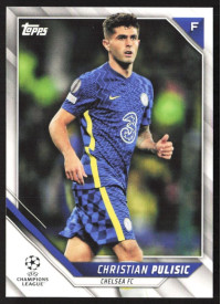 Christian Pulisic, Kartička, 2021-22 Topps UEFA Champions League, BASE