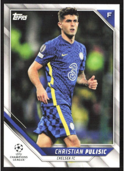 Christian Pulisic, Kartička, 2021-22 Topps UEFA Champions League, BASE