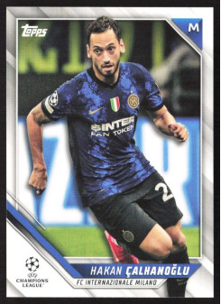 Hakan Calhanoglu, Kartička, 2021-22 Topps UEFA Champions League, BASE
