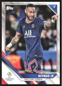 Neymar Jr, Kartička, 2021-22 Topps UEFA Champions League, BASE