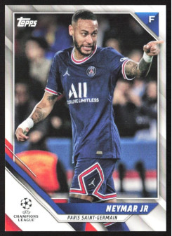 Neymar Jr, Kartička, 2021-22 Topps UEFA Champions League, BASE