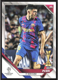 Pedri, Kartička, 2021-22 Topps UEFA Champions League, BASE