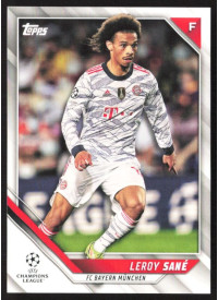 Leroy Sane, Kartička, 2021-22 Topps UEFA Champions League, BASE