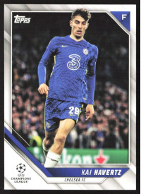 Kai Havertz, Kartička, 2021-22 Topps UEFA Champions League, BASE