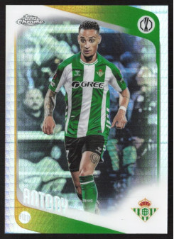 Antony, Kartička, 2025-26 Topps Chrome UEFA Club Competitions, Prism Refractor