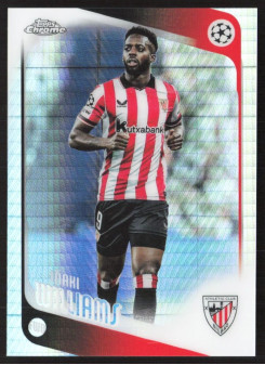 Iñaki Williams, Kartička, 2025-26 Topps Chrome UEFA Club Competitions, Prism Refractor
