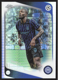 Marcus Thuram, Kartička, 2025-26 Topps Chrome UEFA Club Competitions, Prism Refractor