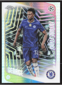Tyrique George, Kartička, 2025-26 Topps Chrome UEFA Club Competitions, Prism Refractor