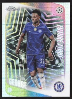 Tyrique George, Kartička, 2025-26 Topps Chrome UEFA Club Competitions, Prism Refractor