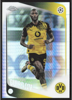 Serhou Guirassy, Kartička, 2025-26 Topps Chrome UEFA Club Competitions, Prism Refractor