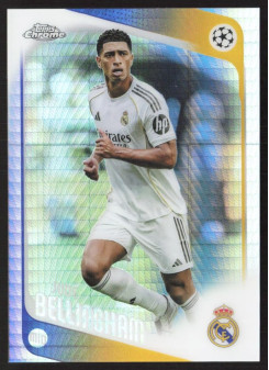 Jude Bellingham, Kartička, 2025-26 Topps Chrome UEFA Club Competitions, Prism Refractor