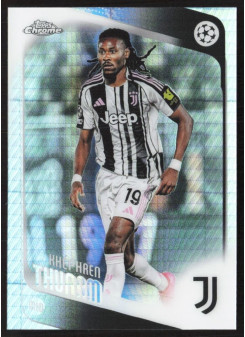 Khéphren Thuram, Kartička, 2025-26 Topps Chrome UEFA Club Competitions, Prism Refractor