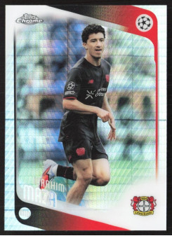 Ibrahim Maza, Kartička, 2025-26 Topps Chrome UEFA Club Competitions, Prism Refractor