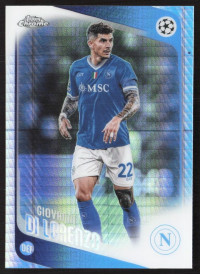 Giovanni Di Lorenzo, Kartička, 2025-26 Topps Chrome UEFA Club Competitions, Prism Refractor