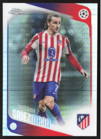 Antoine Griezmann, Kartička, 2025-26 Topps Chrome UEFA Club Competitions, Prism Refractor