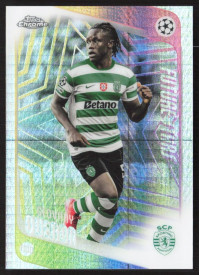 Geovany Quenda, Kartička, 2025-26 Topps Chrome UEFA Club Competitions, Prism Refractor