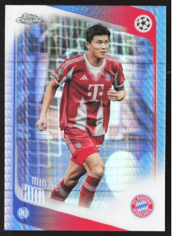 Minjae Kim, Kartička, 2025-26 Topps Chrome UEFA Club Competitions, Prism Refractor