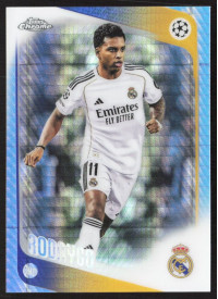 Rodrygo, Kartička, 2025-26 Topps Chrome UEFA Club Competitions, Prism Refractor