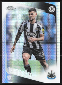 Bruno Guimarães, Kartička, 2025-26 Topps Chrome UEFA Club Competitions, Prism Refractor