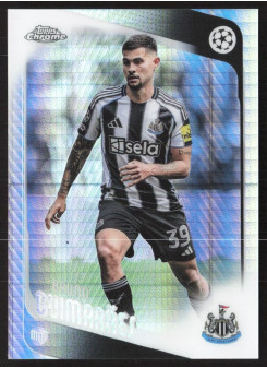 Bruno Guimarães, Kartička, 2025-26 Topps Chrome UEFA Club Competitions, Prism Refractor