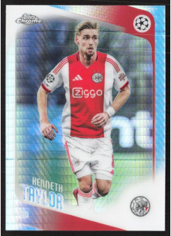 Kenneth Taylor, Kartička, 2025-26 Topps Chrome UEFA Club Competitions, Prism Refractor