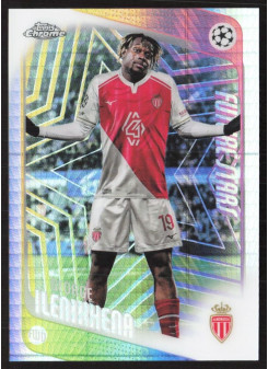 George Ilenikhena, Kartička, 2025-26 Topps Chrome UEFA Club Competitions, Prism Refractor
