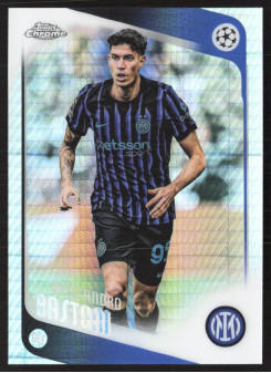 Alessandro Bastoni, Kartička, 2025-26 Topps Chrome UEFA Club Competitions, Prism Refractor