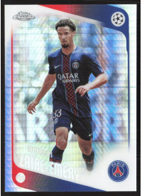 Warren Zaïre‑Emery, Kartička, 2025-26 Topps Chrome UEFA Club Competitions, Prism Refractor
