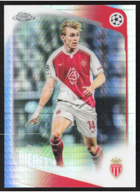 Mika Biereth, Kartička, 2025-26 Topps Chrome UEFA Club Competitions, Prism Refractor