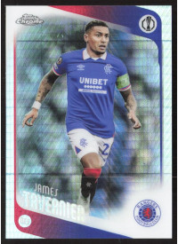 James Tavernier, Kartička, 2025-26 Topps Chrome UEFA Club Competitions, Prism Refractor