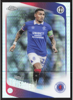 James Tavernier, Kartička, 2025-26 Topps Chrome UEFA Club Competitions, Prism Refractor