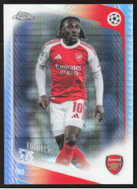 Eberechi Eze, Kartička, 2025-26 Topps Chrome UEFA Club Competitions, Prism Refractor