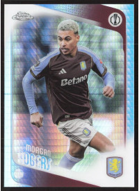 Morgan Rogers, Kartička, 2025-26 Topps Chrome UEFA Club Competitions, Prism Refractor