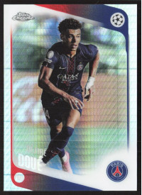 Désiré Doué, Kartička, 2025-26 Topps Chrome UEFA Club Competitions, Prism Refractor