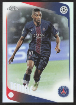 Ousmane Dembélé, Kartička, 2025-26 Topps Chrome UEFA Club Competitions, Refractor