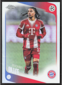 Michael Olise, Kartička, 2025-26 Topps Chrome UEFA Club Competitions, Refractor