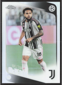Weston McKennie, Kartička, 2025-26 Topps Chrome UEFA Club Competitions, Refractor