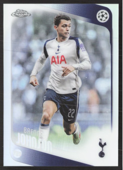 Brennan Johnson, Kartička, 2025-26 Topps Chrome UEFA Club Competitions, Refractor