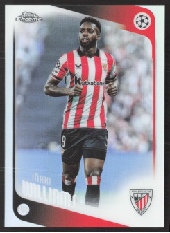 Iñaki Williams, Kartička, 2025-26 Topps Chrome UEFA Club Competitions, Refractor