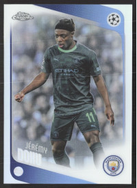 Jérémy Doku, Kartička, 2025-26 Topps Chrome UEFA Club Competitions, Refractor