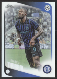 Marcus Thuram, Kartička, 2025-26 Topps Chrome UEFA Club Competitions, Refractor