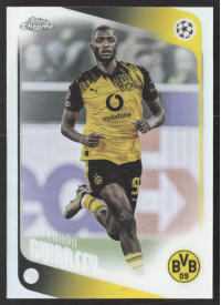 Serhou Guirassy, Kartička, 2025-26 Topps Chrome UEFA Club Competitions, Refractor