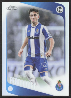 Martim Fernandes, Kartička, 2025-26 Topps Chrome UEFA Club Competitions, Refractor