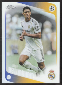 Jude Bellingham, Kartička, 2025-26 Topps Chrome UEFA Club Competitions, Refractor