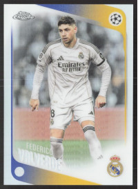 Federico Valverde, Kartička, 2025-26 Topps Chrome UEFA Club Competitions, Refractor