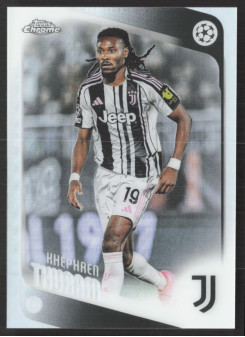 Khéphren Thuram, Kartička, 2025-26 Topps Chrome UEFA Club Competitions, Refractor