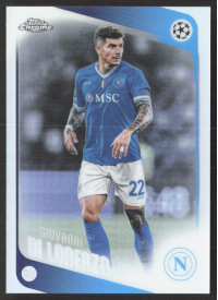 Giovanni Di Lorenzo, Kartička, 2025-26 Topps Chrome UEFA Club Competitions, Refractor