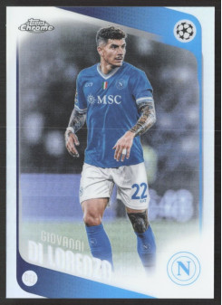 Giovanni Di Lorenzo, Kartička, 2025-26 Topps Chrome UEFA Club Competitions, Refractor